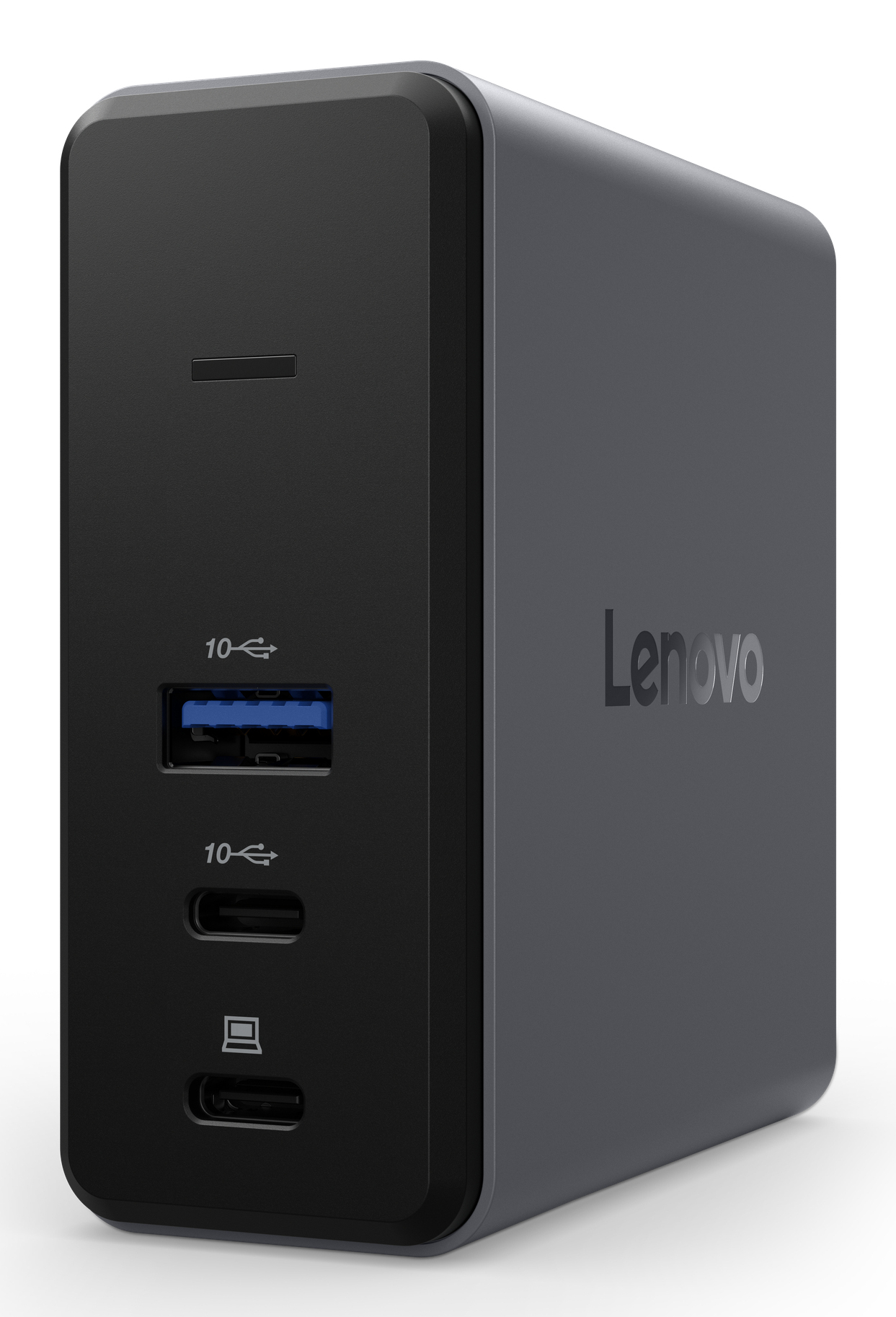 Lenovo X9 Charging GaN Dock Kabelgebunden USB 3.2 Gen 2 (3.1 Gen 2) Type-C Grau