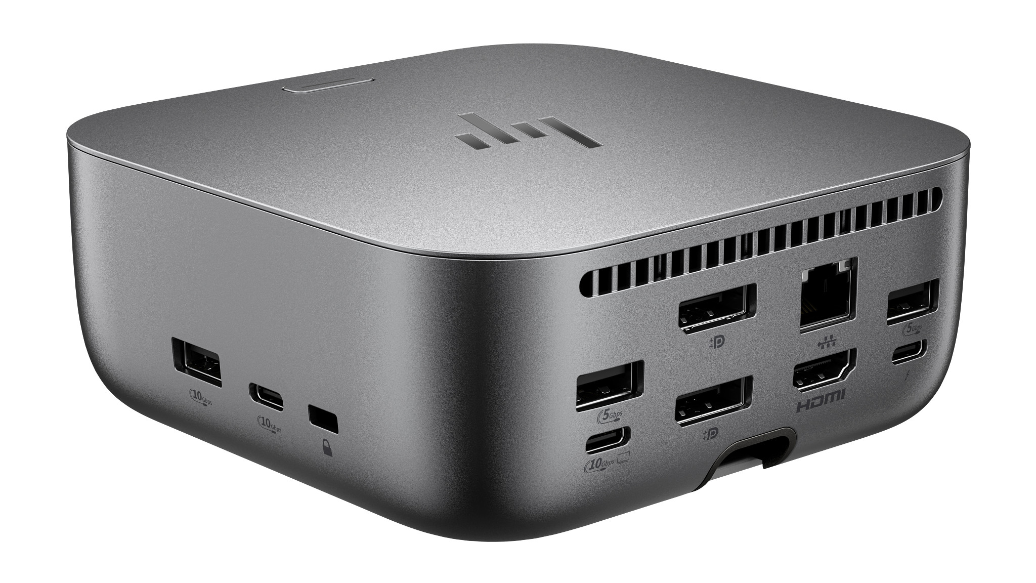 HP Thunderbolt 4 Ultra 180W G6 Dock Kabelgebunden Grau